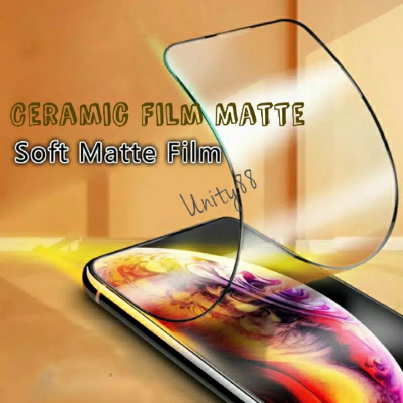 Samsung A12 2021 / M21 / A70/ A71/ J2 prime/ J7 Prime CERAMIC Film Matte Full Layar Anti gores