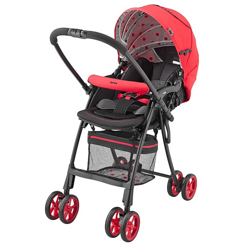 APRICA Stroller Bayi Flyle Ruby - Red