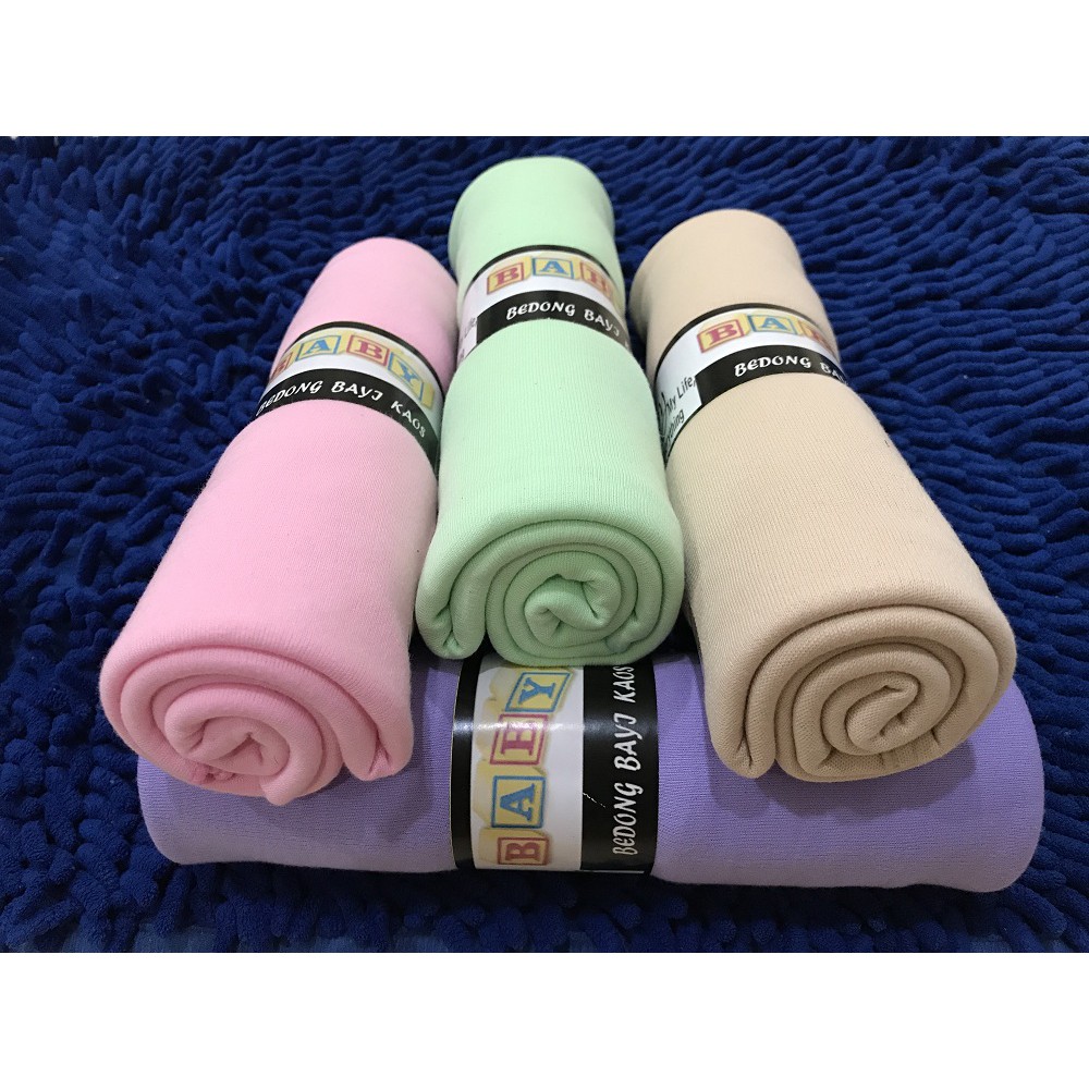 Bedong Bayi Premium BABY RICHI MULTI RAINBOW Isi 4 pcs/Selimut bayi/Alas tidur bayi