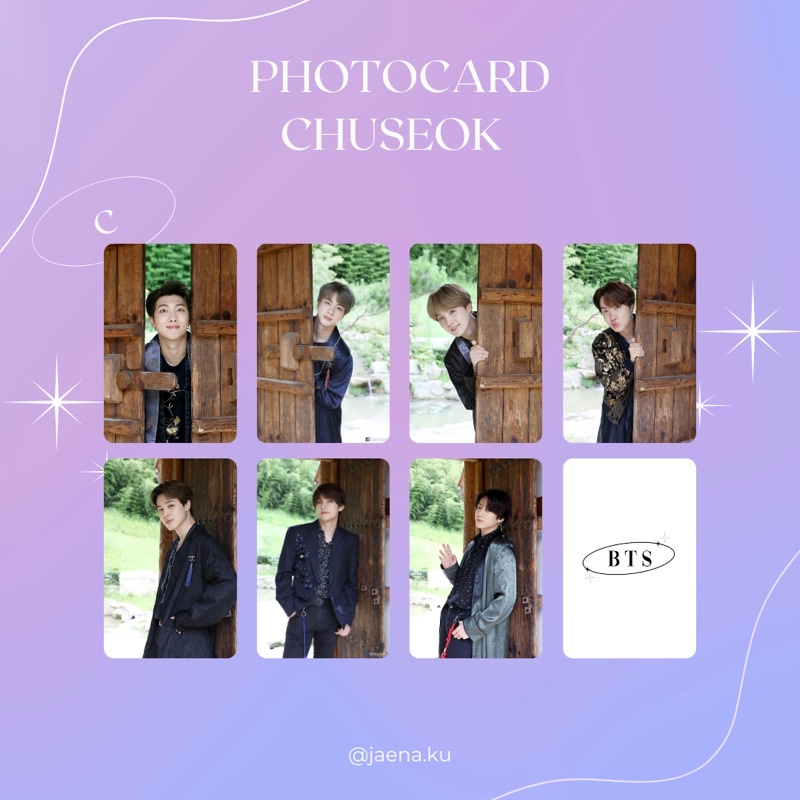 [BTS] PHOTOCARD BTS CHUSEOK VER. ‼️BACA DESKRIPSI‼️