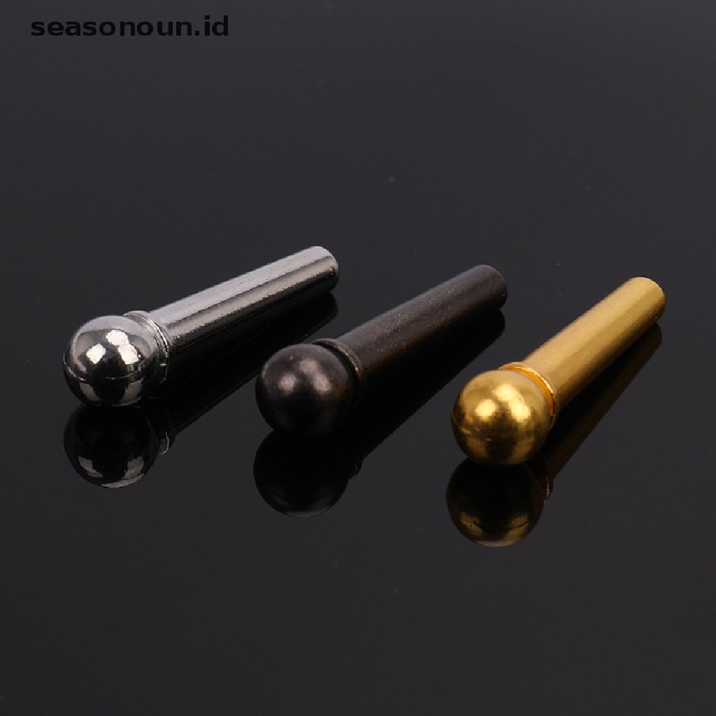 6pcs Bridge Pins Untuk Gitar Akustik