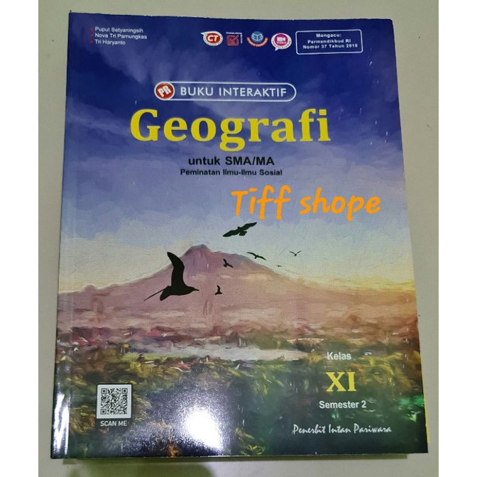 Buku lks / pr interaktif geografi kelas 11 semester 2 intan pariwara