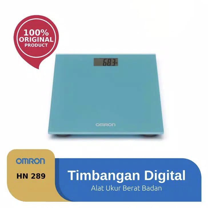 TIMBANGAN DIGITAL OMRON HN 289 / TIMBANGAN BADAN DIGITAL / OMRON DIGITAL WEIGHT SCALE HN 289