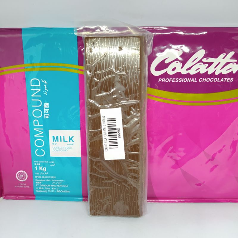 

Coklat collata milk 1btng (200gr) - coklat compound - cokelat batang - Colatta Milk
