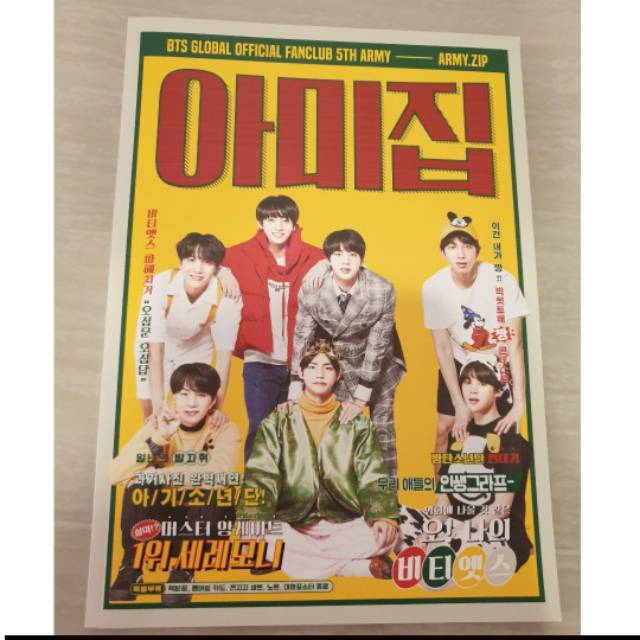 Photobook BTS 5th Army Zip Army Kit