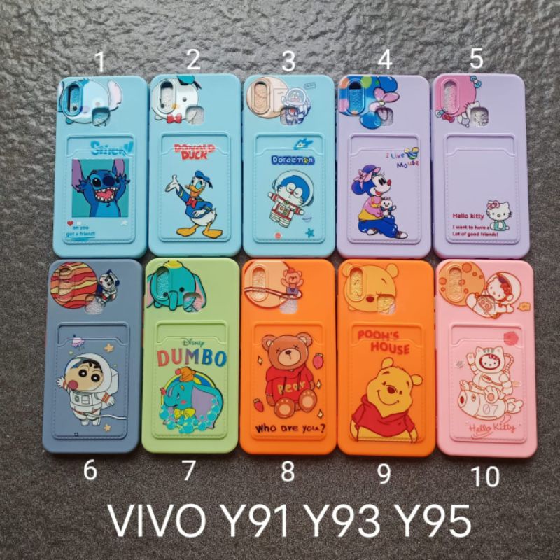 soft case Vivo Y91 Y91C Y93 Y95 motif Gambar karakter cewek softcase softsell silikon softshell