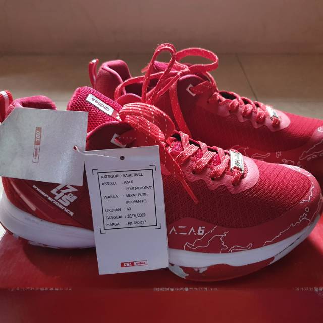 Ardiles Basketball Shoes Aza 6 "Edisi Merdeka"