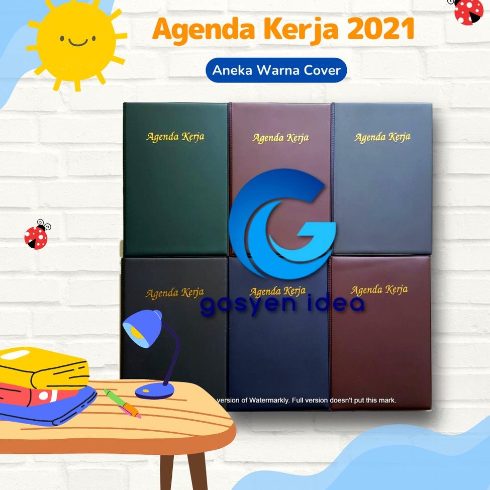 

[KODE KDSZ8] Buku Agenda Kerja 2021 Aneka Warna Cover