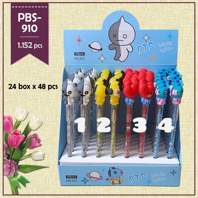 

Pensil Bensia BTS karakter