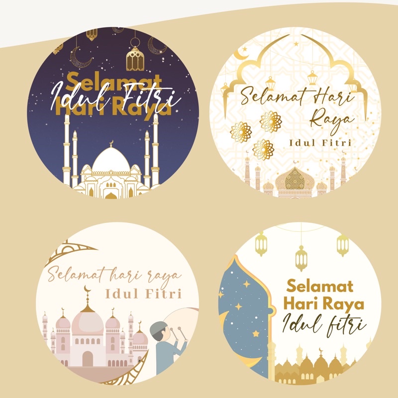 

(40pcs) STICKER IDUL FITRI (EID MUBARAK)