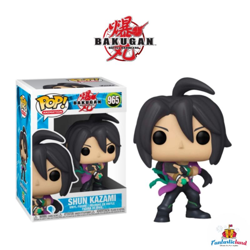 Original Funko POP Animation Bakugan Battle Brawlers - Shun Kazami #965