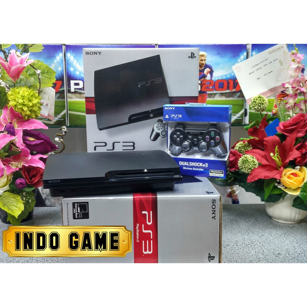 SONY PLAYSTATION3 SLIM CFW 120GB version 4.82 TERBARU