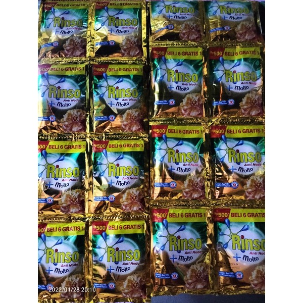 Rinso Molto renceng 20ml x 14pcs