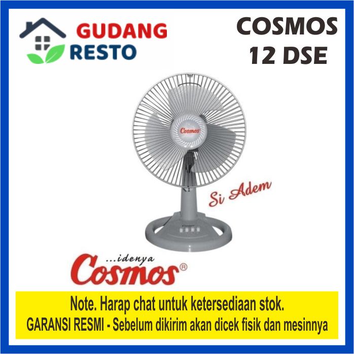 COSMOS 12 DSE KIPAS ANGIN MEJA DUDUK DESK FAN 12DSE 12 INCH 12&quot; TABLE