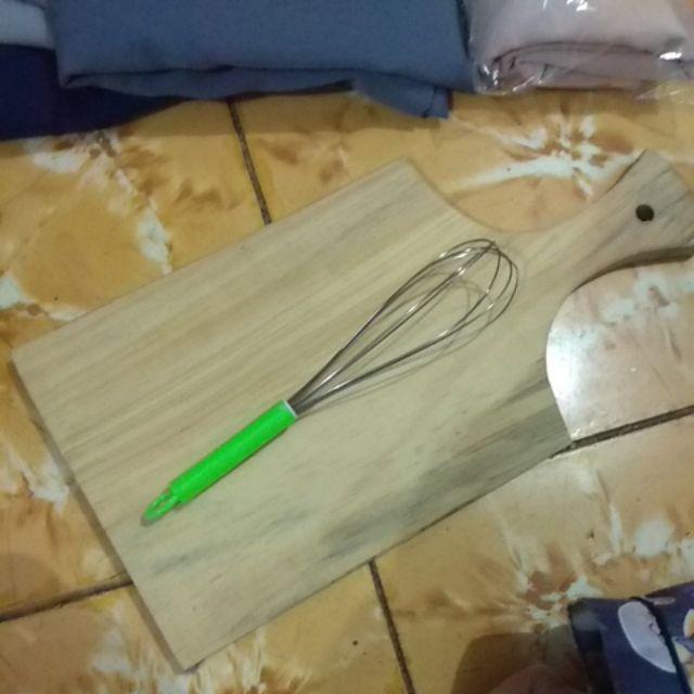 Talenan Kayu Pinus 30x15cm Murah Tebal / Wooden Cutting Board