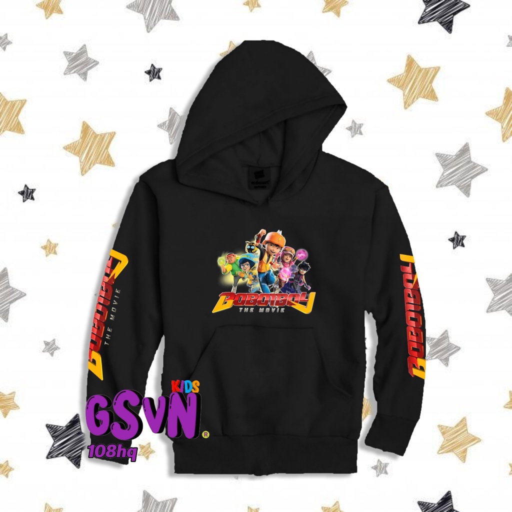 Jaket Anak - Hoodie Sweater Boboiboy Galaxy the Movie Kartun Anak Anak Terbaru Boboboy Boiboiboy Gal