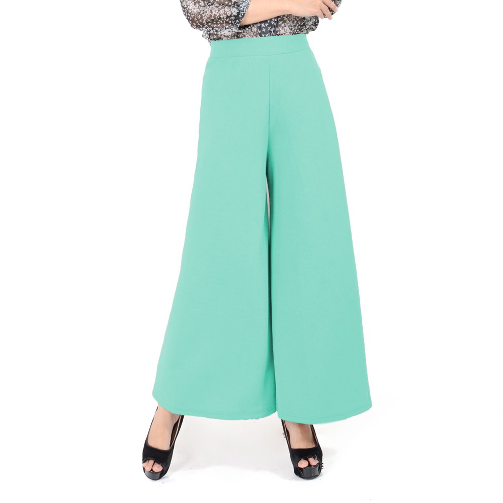  Celana  Kulot Panjang Kaki Lebar Wanita  Model Terbaru  