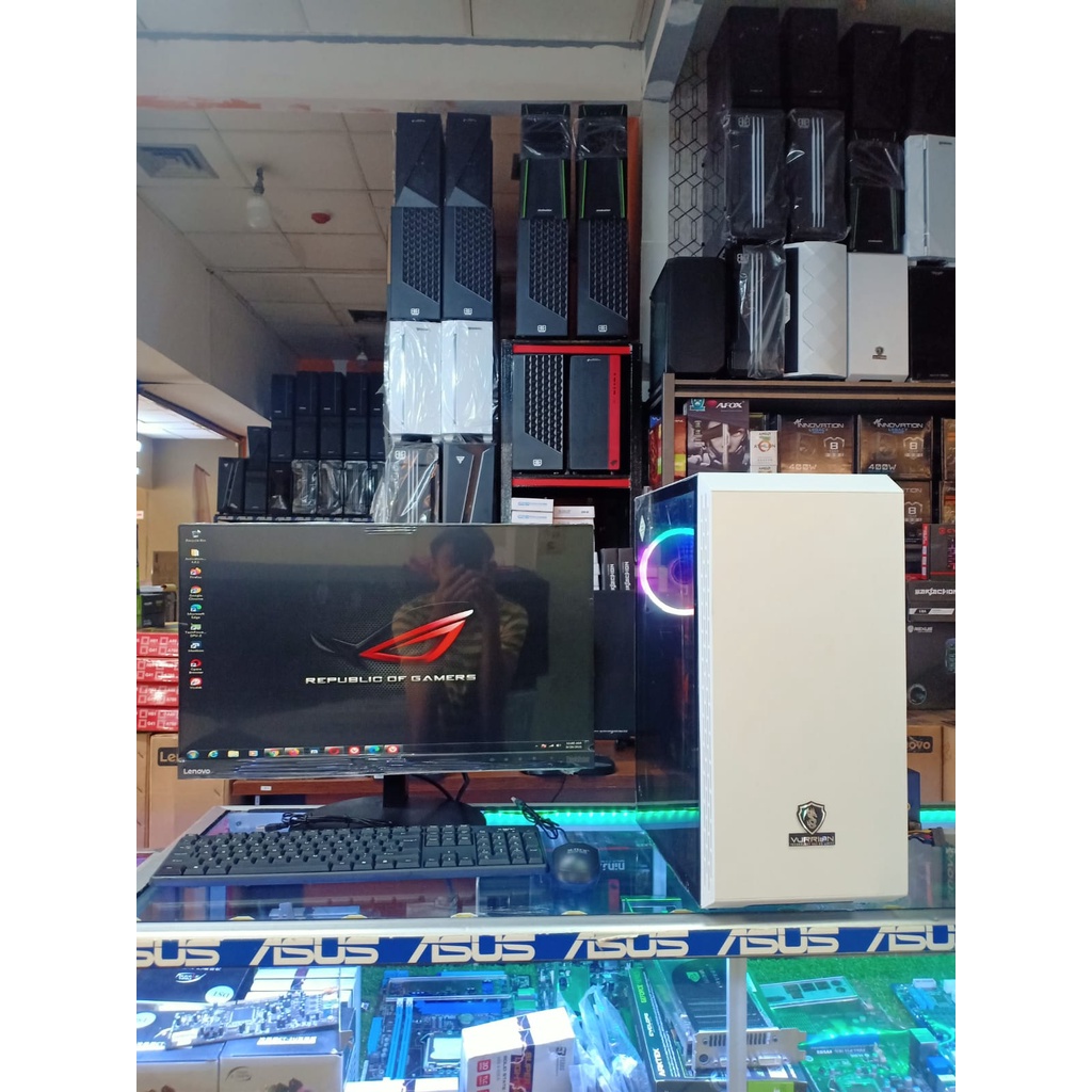 PC RAKITAN KANTOR/KASIR/SEKOLAH CORE I5 3470 WITH MONITOR 19 INCH NEW