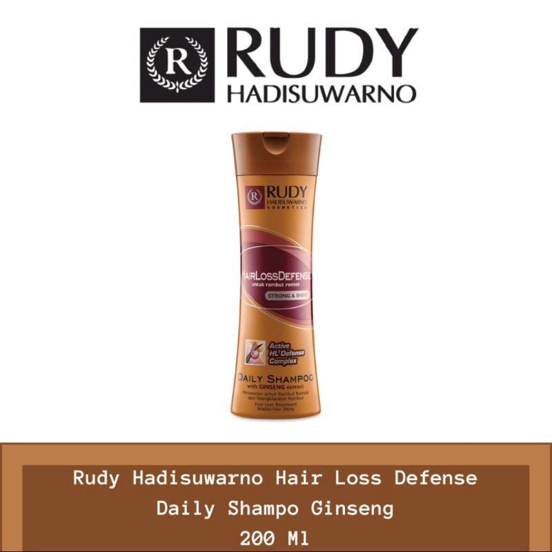 RUDY HADISUWARNO HAIRLOSS DEFENCE DAILY SHAMPOO 200ML (RAMBUT RONTOK)
