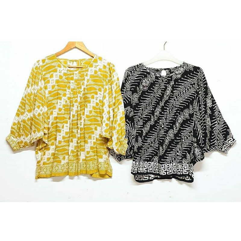 Batwing blouse batik paris