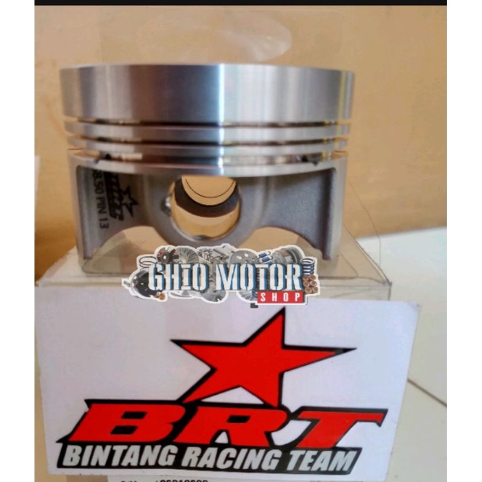 Forged Piston + Ring Set BRT Seher Dan Ring seher set Pin 13 Dan 14 Set Piston BRT Porged Pin 13 &amp; 14 Seher porged Ring seher Porged BRT Seher BRT Racing Porged