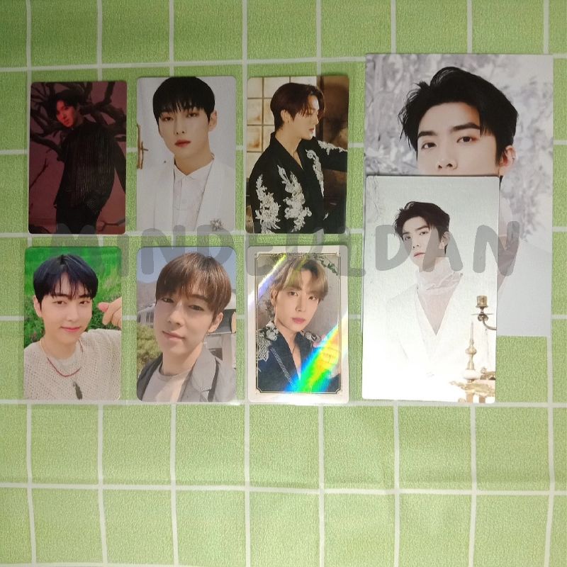 photocard pc album gloryous trading card turn over sf9 jaeyoon chani zuho youngbin dawon hwiyoung