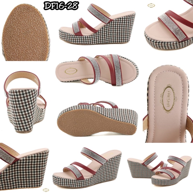 FASHION WEDGES SHOES  DF16-28