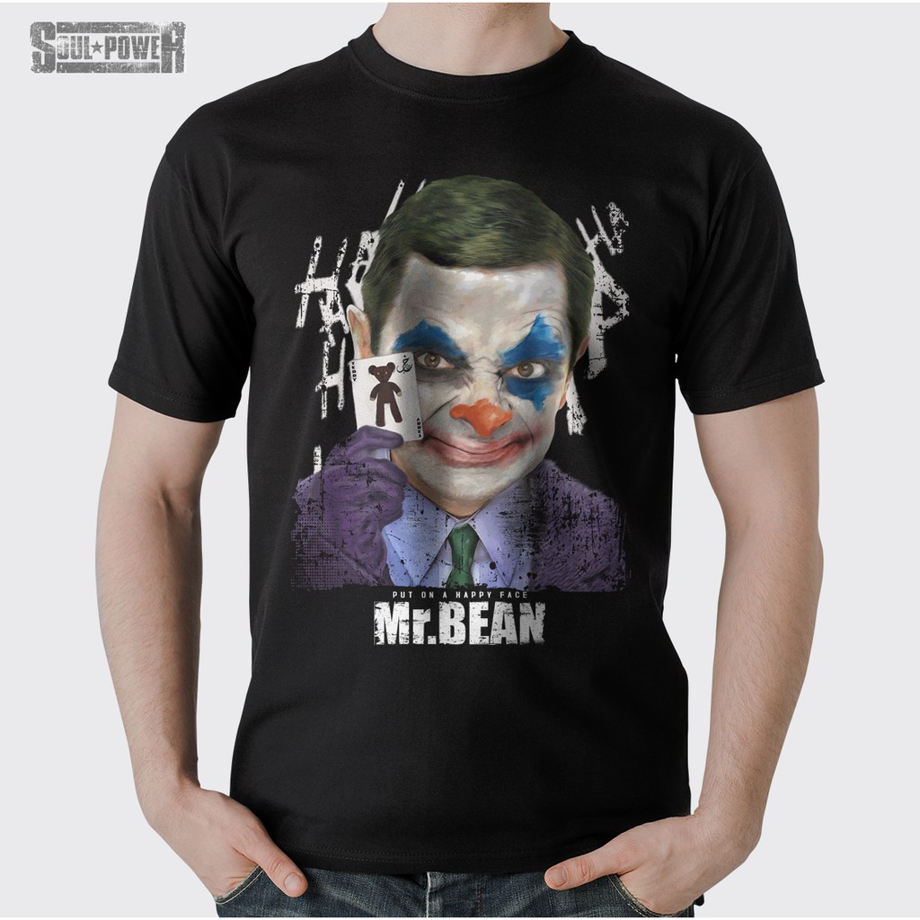 GROSIR BAJU DISTRO 3D SATUAN JOKER BEAN ORIGINAL SOULPOWERSTYLE