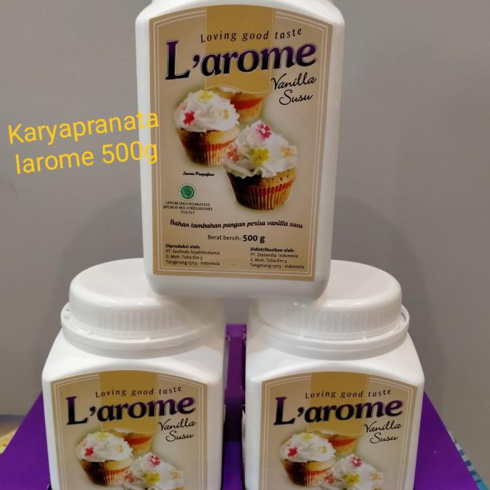 

Cuci Gudang Awal Tahun larome vanilla milk 500g /vanilla susu /Flavour powder Cuci Gudang Awal Tahun