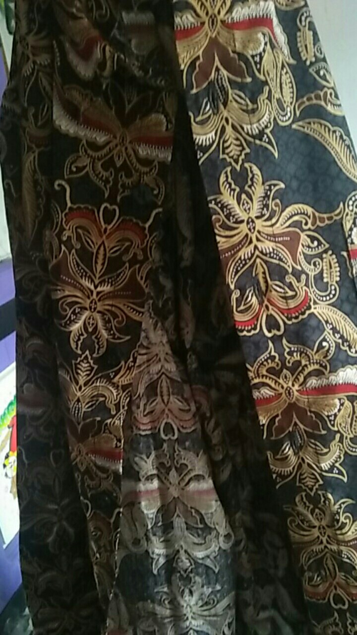 Kemeja Batik Pria Lengan Panjang Bl51 Katun Motif Modern Dixmont Semi Slimfit Premium