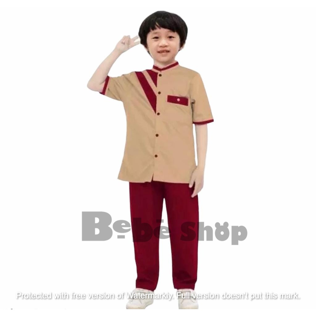 Baju koko anak laki laki usia 1 sampai 12 tahun/ baju koko anak/ baju muslim/ baju koko pakistan bahan katunn/baju koko model terbaru