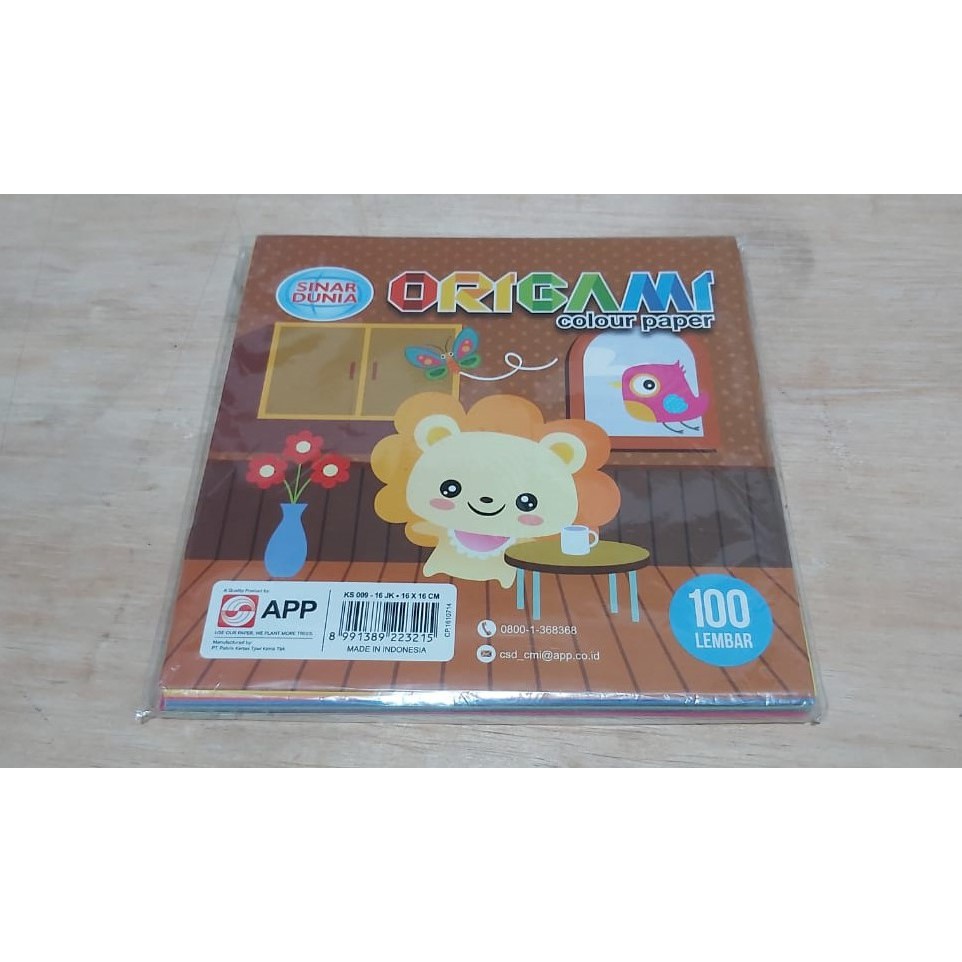 

Sidu Origami Paper 16x16cm - 100lembar