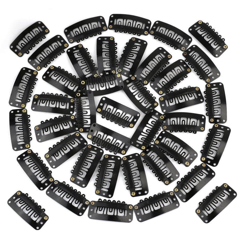 20 / 40PCS Jepit Rambut Bentuk U Untuk Wig