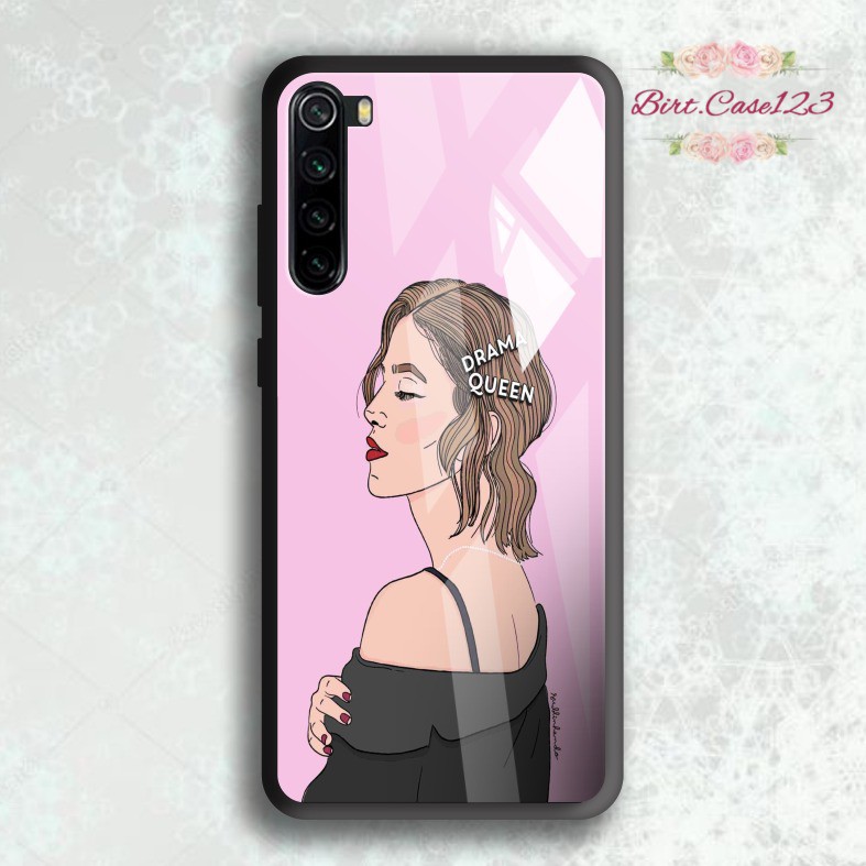 back case glass GIRLS Realme C1 C2 C3 U1 2 3 5 5i 5s 6 X Xt C11 C15 C12 7 7i pro BC4075