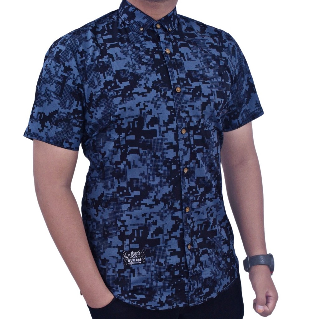 Kemeja Flanel Santai / Kemeja Pria Santai / Kemeja Lengan Pendek Pria | KSoomSTF