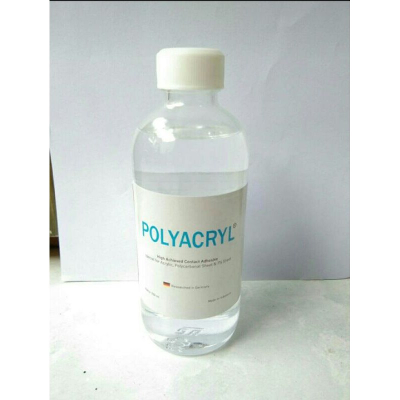 

Jual Lem akrilik tebal 4-5mm Polyacrylic 250ml