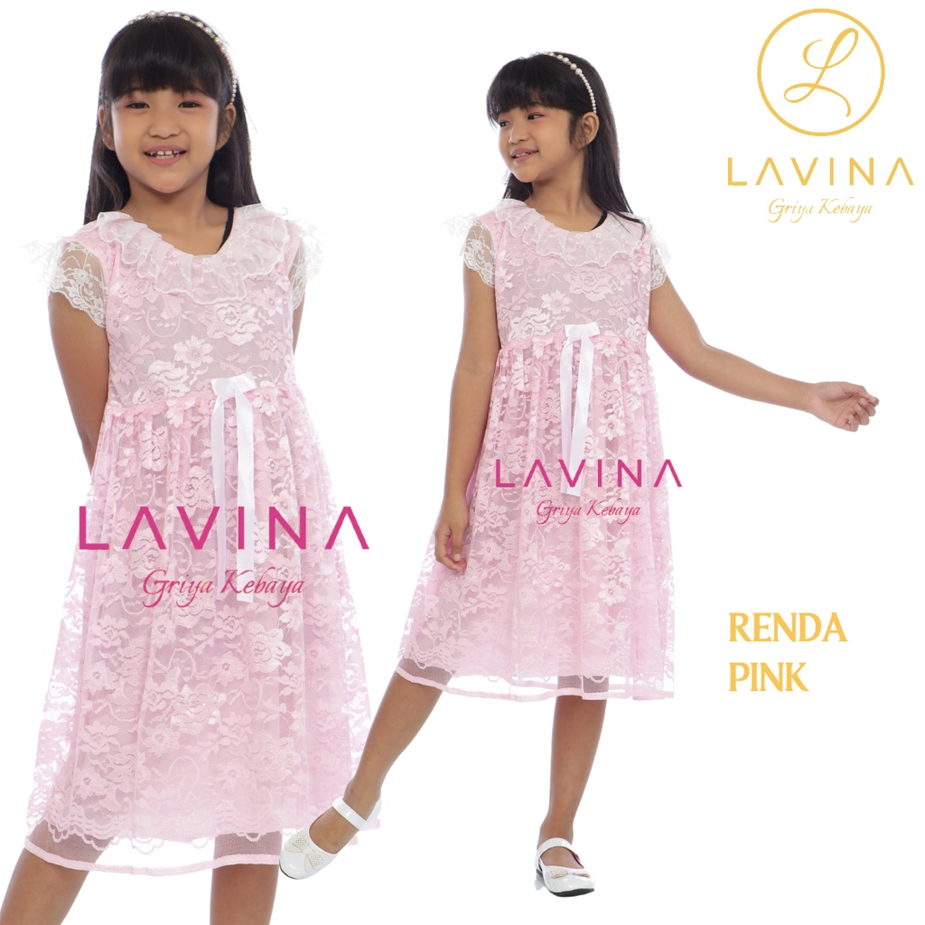 [BAYAR DITEMPAT-REALPICT] DRESS ANAK BRUKAT RENDA BALITA BATITA TK SD PAUD