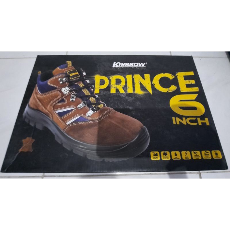 Sepatu Safety Krisbow Prince 6inch