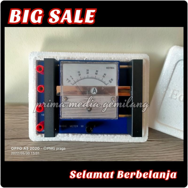 

METER DASAR/BASIC METER 90/Alat Peraga Fisika