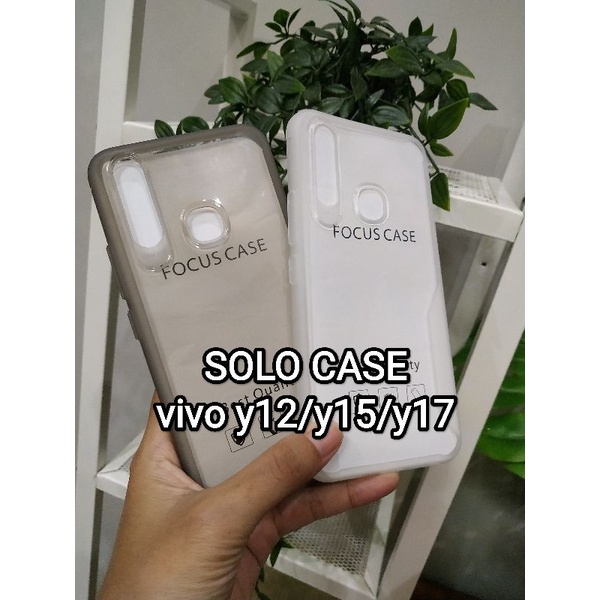 Soft Case Silikon Focus Case Transparan Vivo Y12 Vivo Y15 Vivo Y17