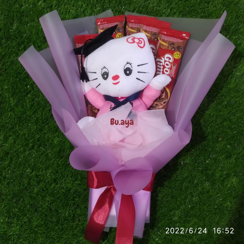 Buket Snack Boneka Wisuda gift Hampers