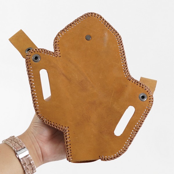 Holster Sarung Pistol Kulit Sapi Asli Handmade