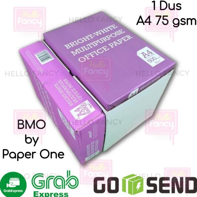 

Kertas HVS A4 70 gr Murah 1 DUS KHUSUS GOSEND / 75 gr / 70 gsm / 75gsm KERTAS HVS