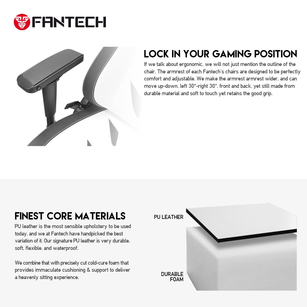 Fantech GC283 / GC-283 Premium Gaming Chair