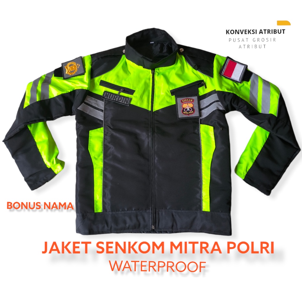 jaket senkom mitra polri