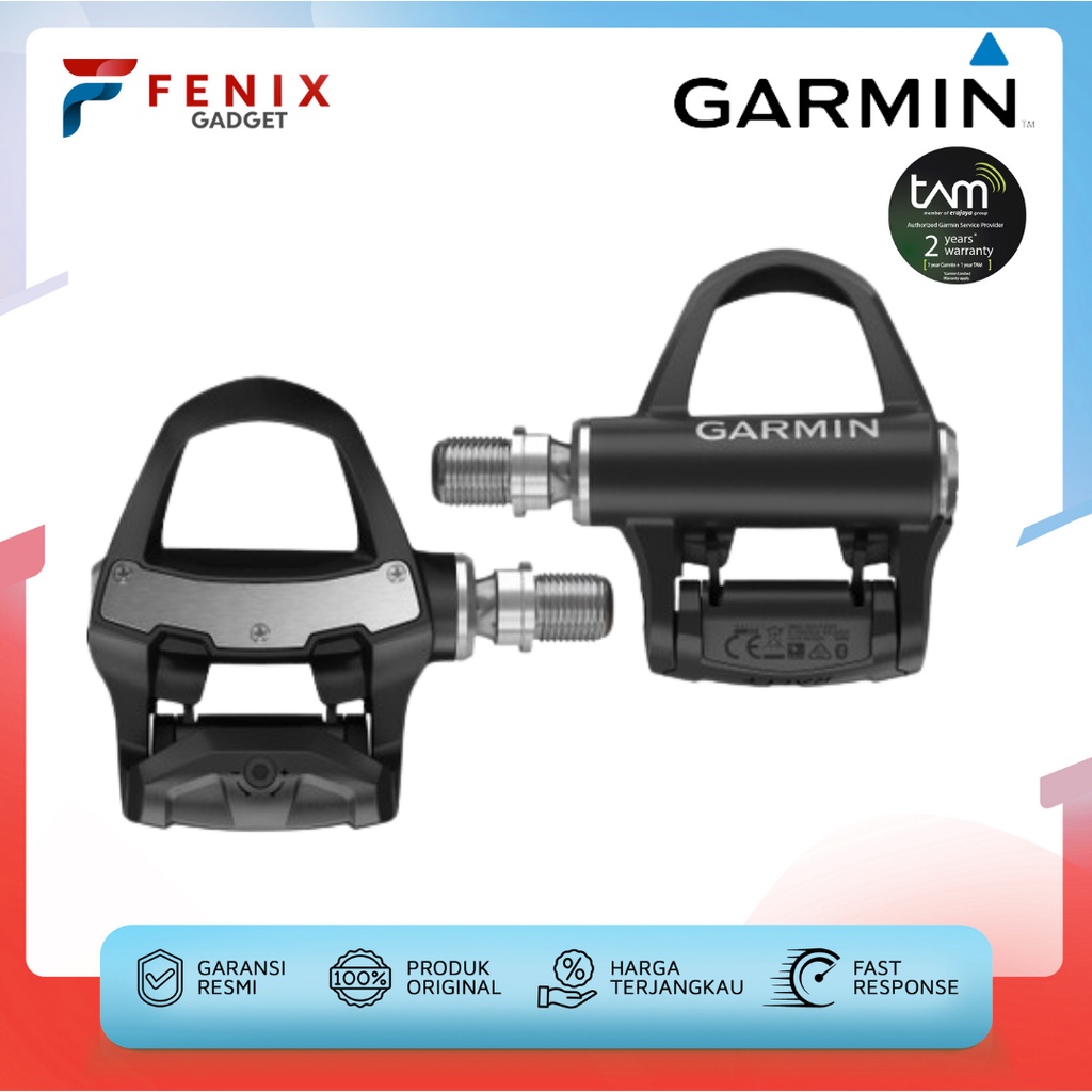 Garmin Rally RK100 Pedal Power Meter LOOK KEO - Garansi Resmi TAM 2 Tahun