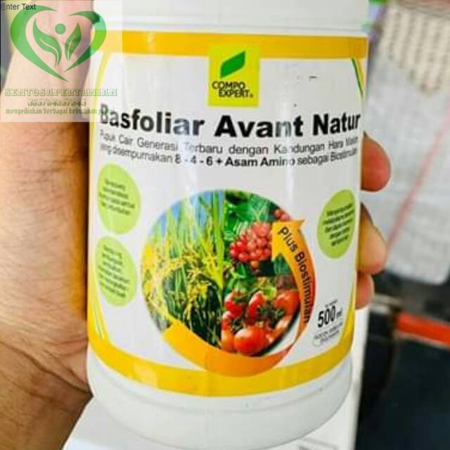 pupuk cair BASFOLIAR AVANT NATUR 500ml dari BEHN MEYER
