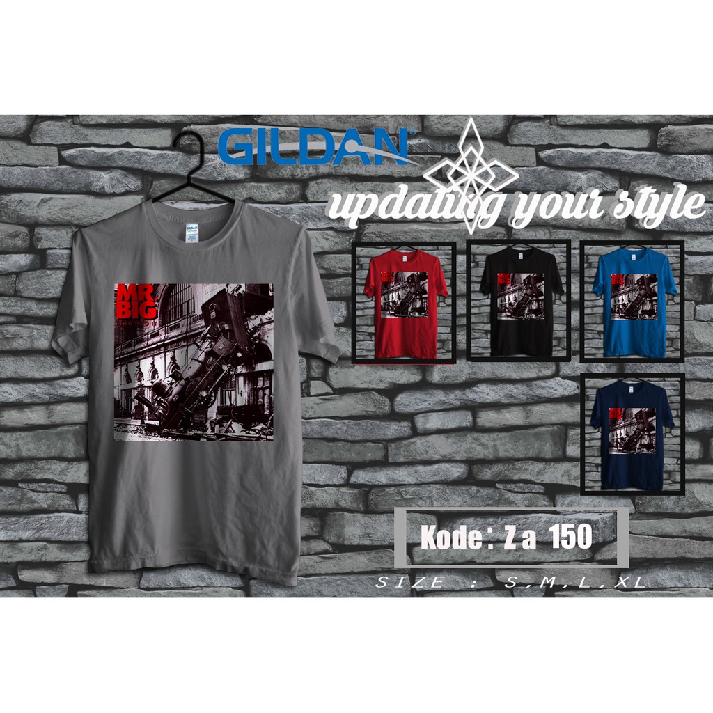 kaos mr big original gildan za50b