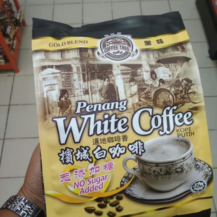 

Coffee tree penang white coffee no sugar add