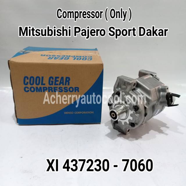 Compressor Kompressor Dinamo Ac Mobil Mitsubishi Pajero Sport Dakar - Only